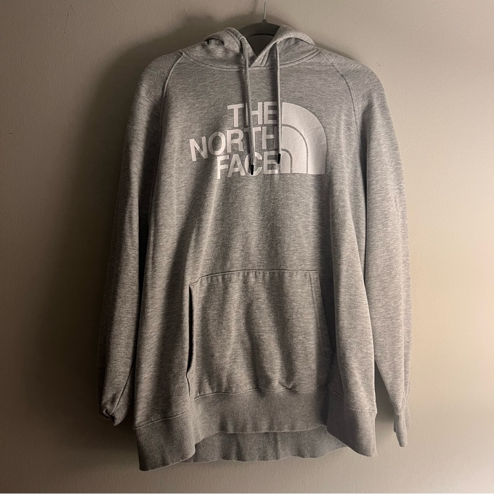 Gray Northface Hoodie